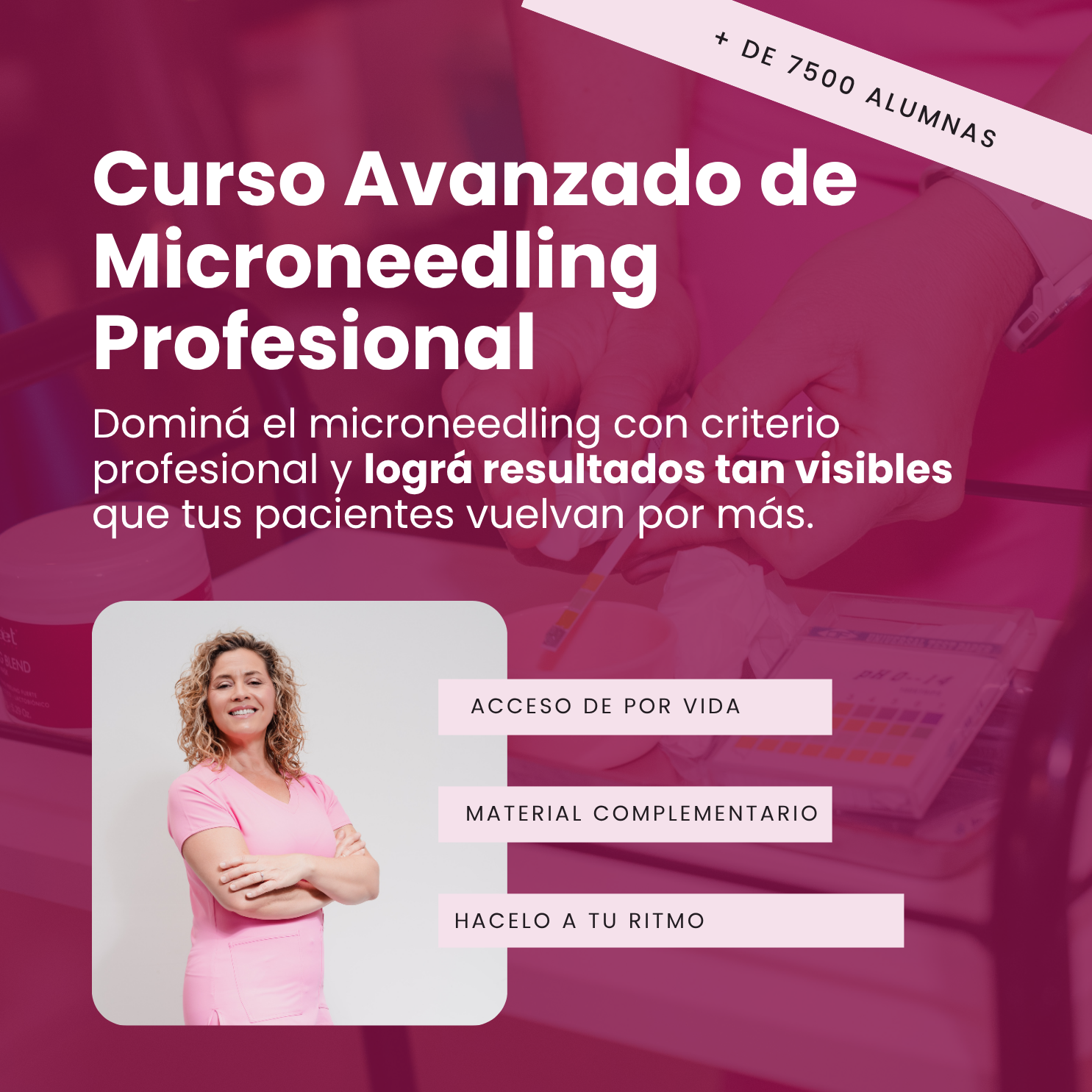 CURSO AVANZADO DE MICRONEEDLING PROFESIONAL