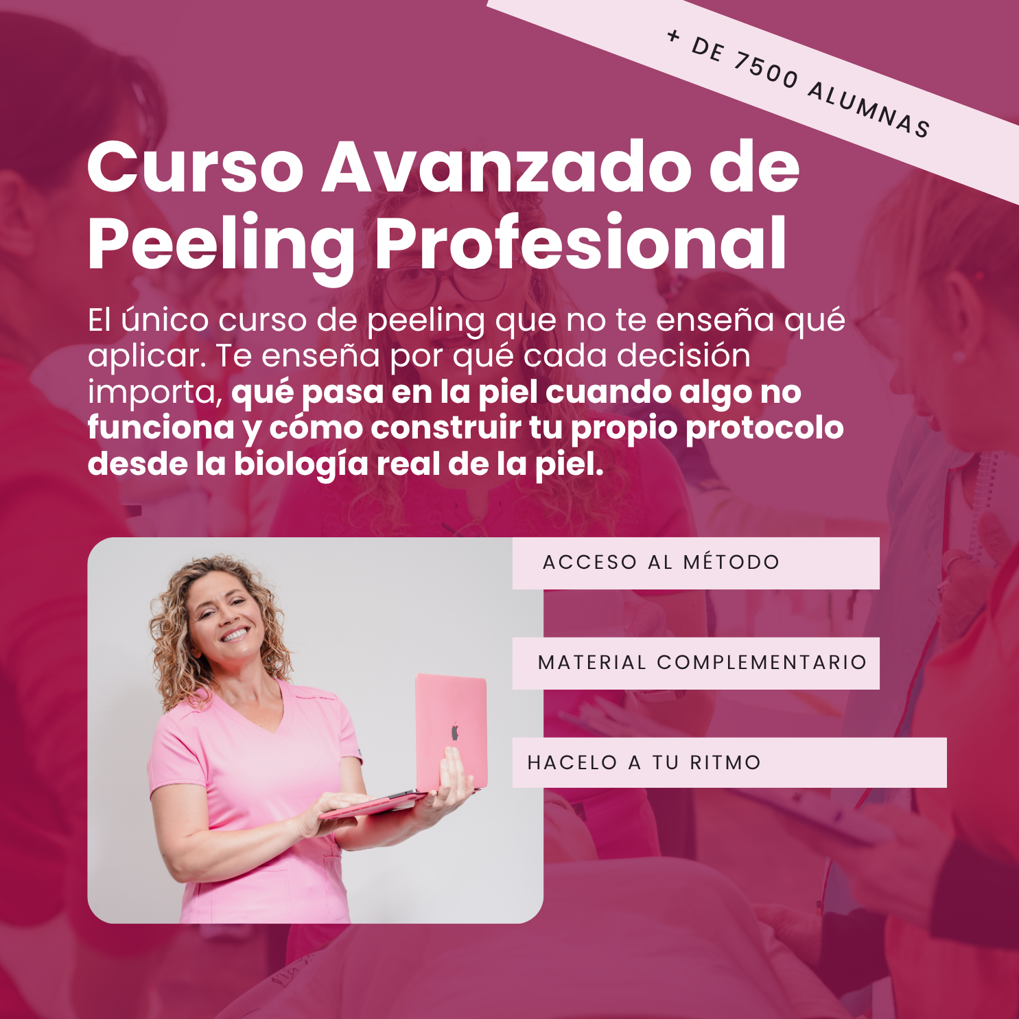 CURSO AVANZADO DE PEELING PROFESIONAL